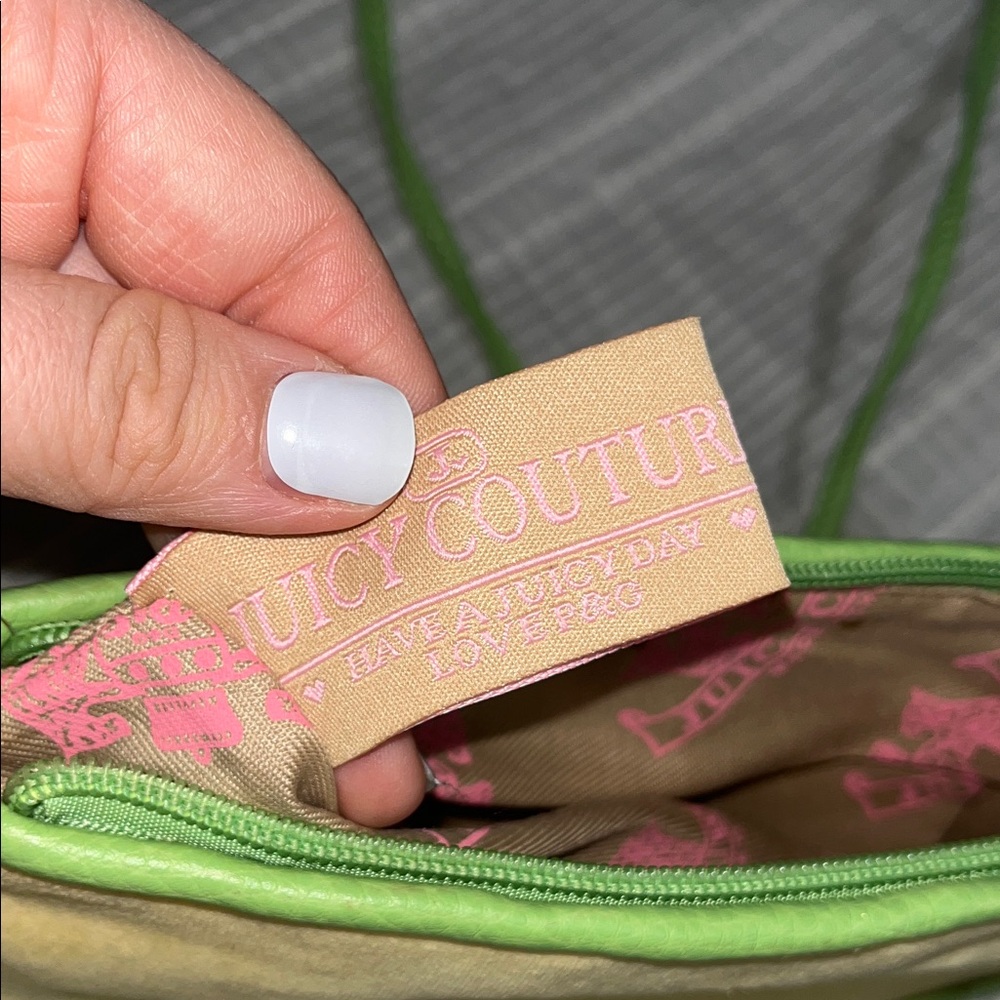 Y2K Vintage Juicy Couture Yellow and Green Clutch - Picture 5 of 8